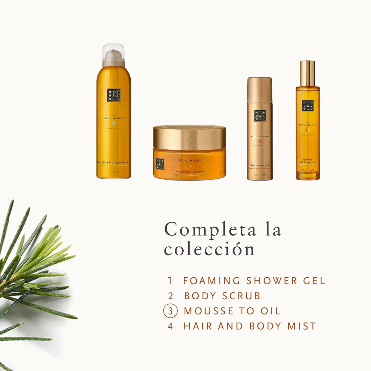 Rituals C-RI-648-B6 The Ritual of Mehr Mousse corporal que se convierte en aceite, 150 ml