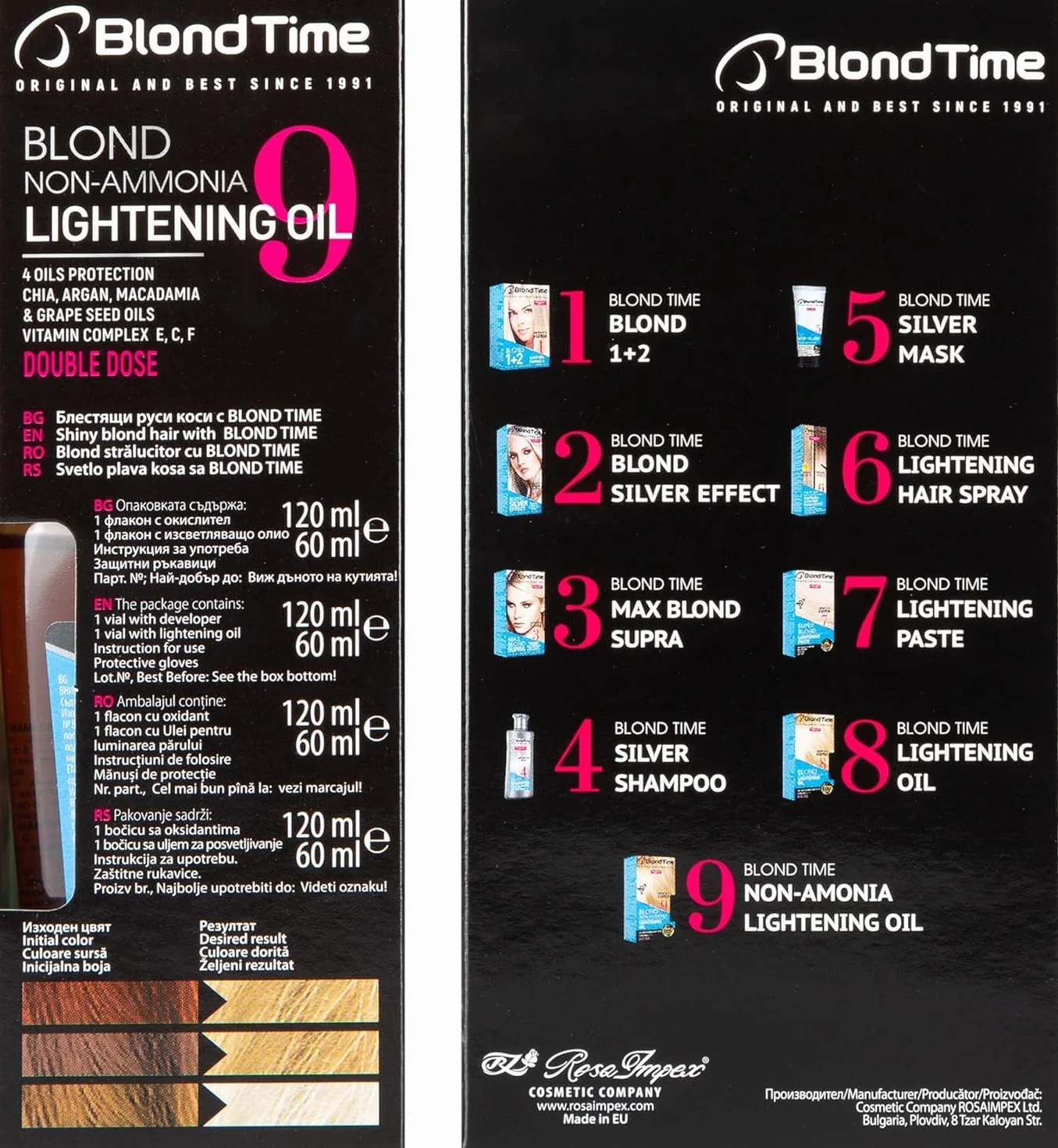 Aceite Decolorante para cabello aclara hasta 3 tonos | Tono Natural | Decolora sin dañar el pelo | Hidrata, Cuida, Nutre y Protege | Sin Amoniaco | 180 ml