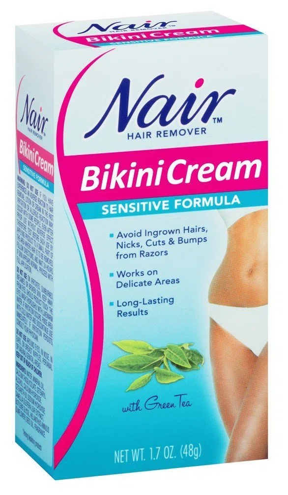 Nair Crema Depilatoria para Bikini - 1.7 oz: 3 unidades. Sensible. Para Mujeres
