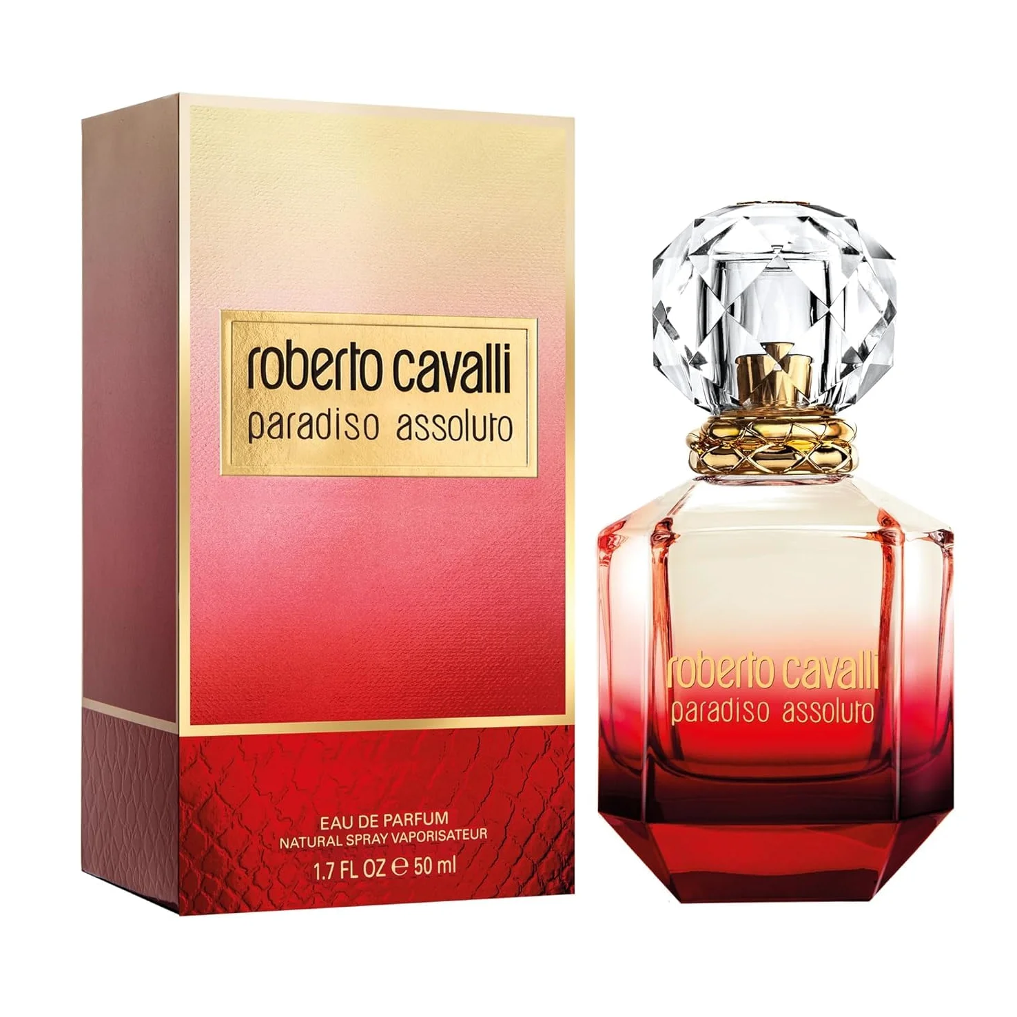 ROBERTO CAVALLI Paradiso Assoluto, Eau de Parfum para Mujer, Perfume floral y especiado