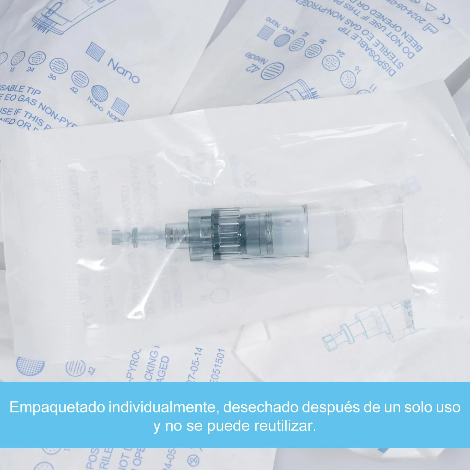 20 cartuchos dr pen M8 de 36 pines, desarrollados para lápiz de microagujas dr pen Ultima M8, utilizado para antienvejecimiento, tonificación de la piel, aclarar imperfecciones