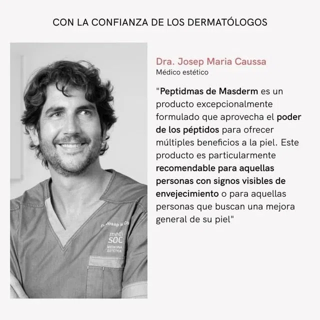 MASDERM - Capsulas de Serum con Peptidos Faciales Antiedad y Antiarrugas, Serum Hidratante Facial, Rutina Skin Care Producción Colageno, Piel más Suave, Crema Belleza Mujer Hidratante, 90 Capsulas