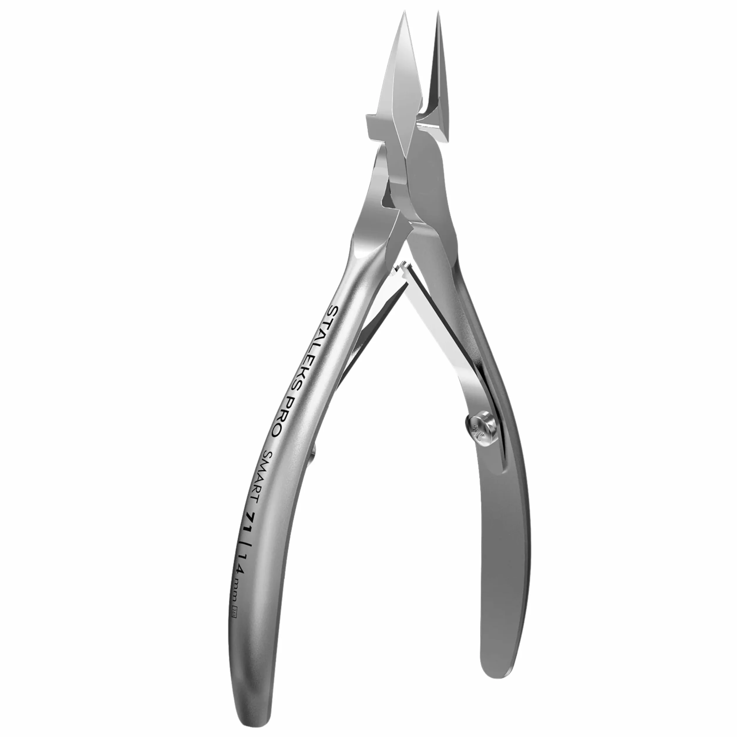 STALEKS PRO - Pinzas para uñas encarnadas profesional (longitud de la hoja – 14 mm) Smart 71, NS-71-14