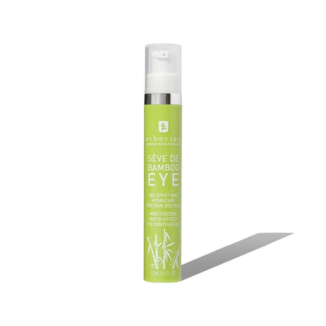 Erborian - Sève de Bambú para los Ojos - Gel Mat Hidratante para el Contorno de Ojos - Hidrata, Reduce las Ojeras y Signos de Fatiga - Cuidado Cosmético Coreano con Extracto de Bambú - 15ml