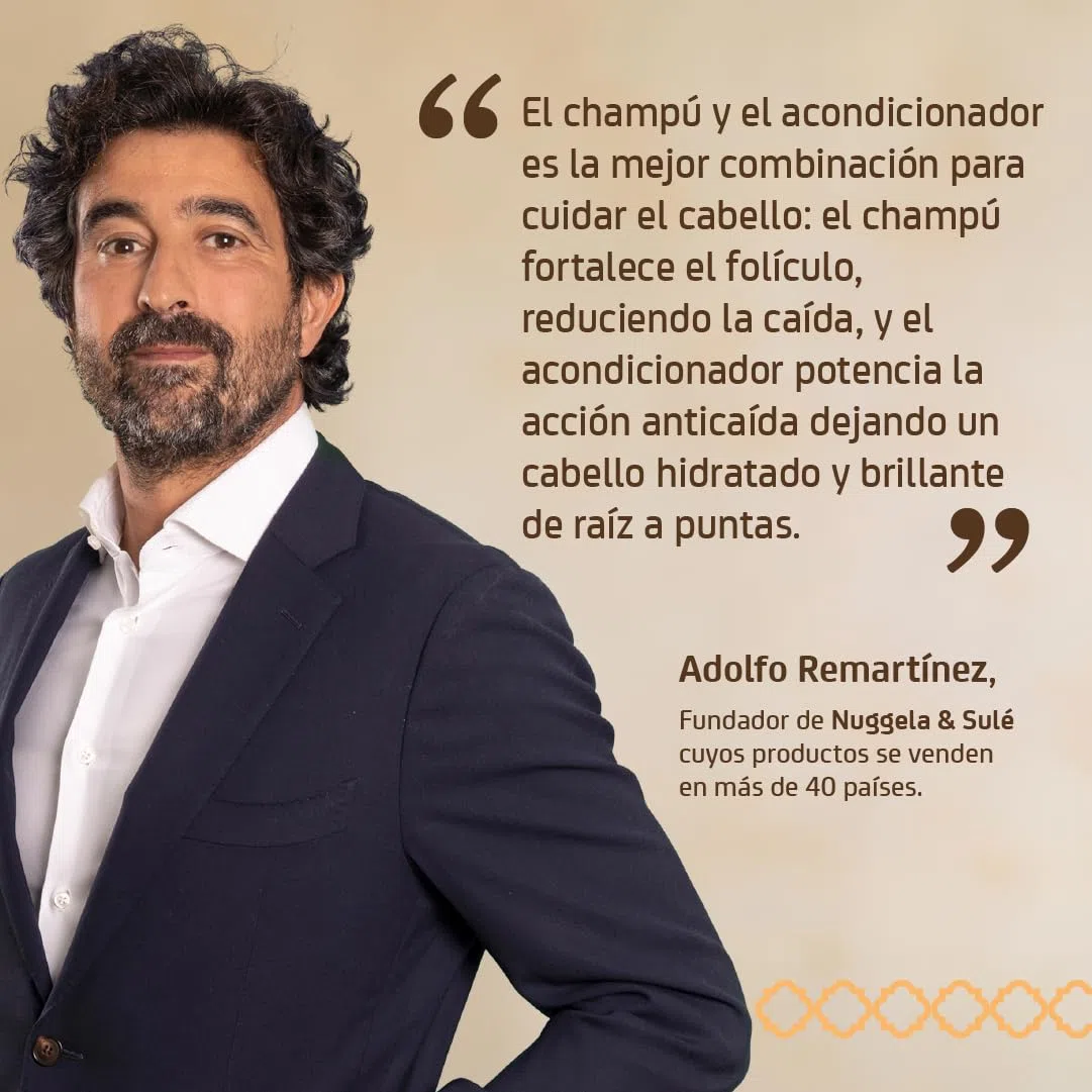 Nuggela & Sulé Pack COUPLE: Champú Nº1 + Acondicionador Hidratante, Edición Limitada - 50% de descuento en el Champú. 2 x 250 ml