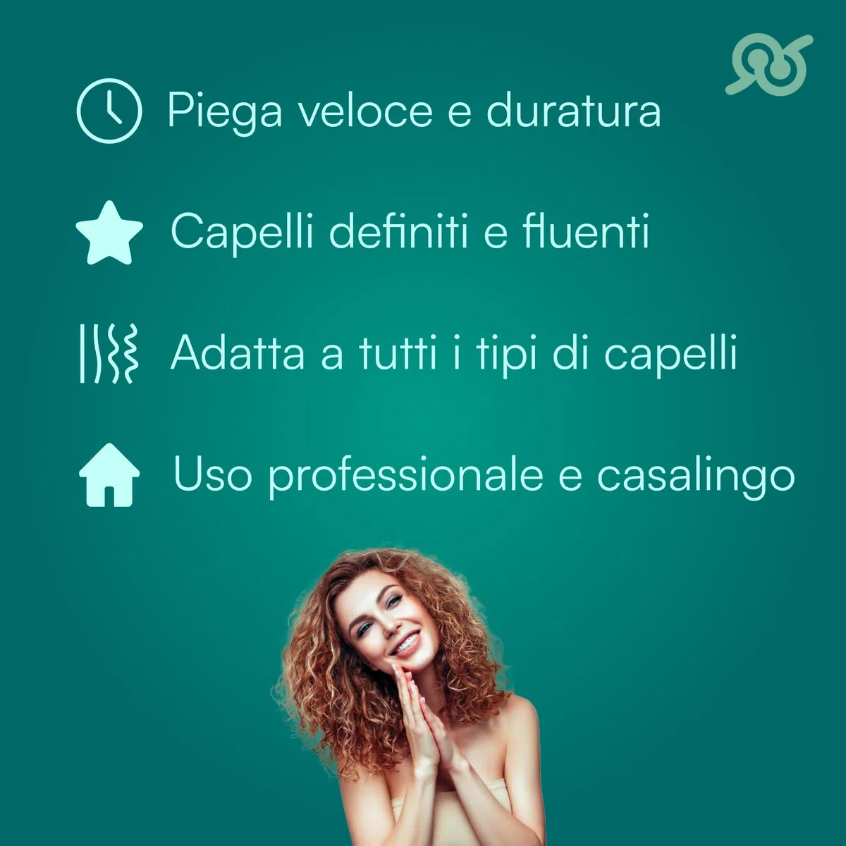 TEMPO DI SALDI Plancha de pelo profesional de 3 ramas, rizadora onduladora trihierro de 3 ondas