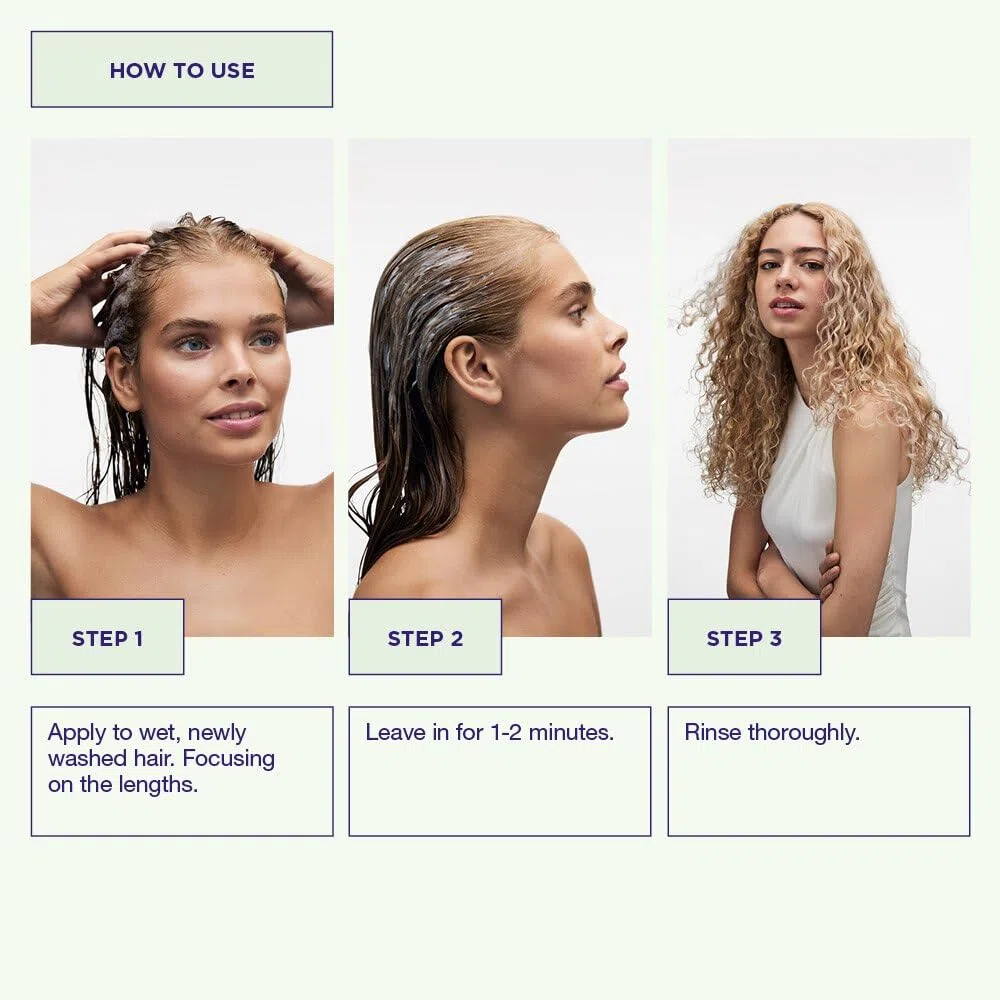 Maria Nila Sheer Silver, Neutraliza los tonos dorados, Los pigmentos violetas aportan un tono frío, 100% vegano y libre de sulfatos/parabenos