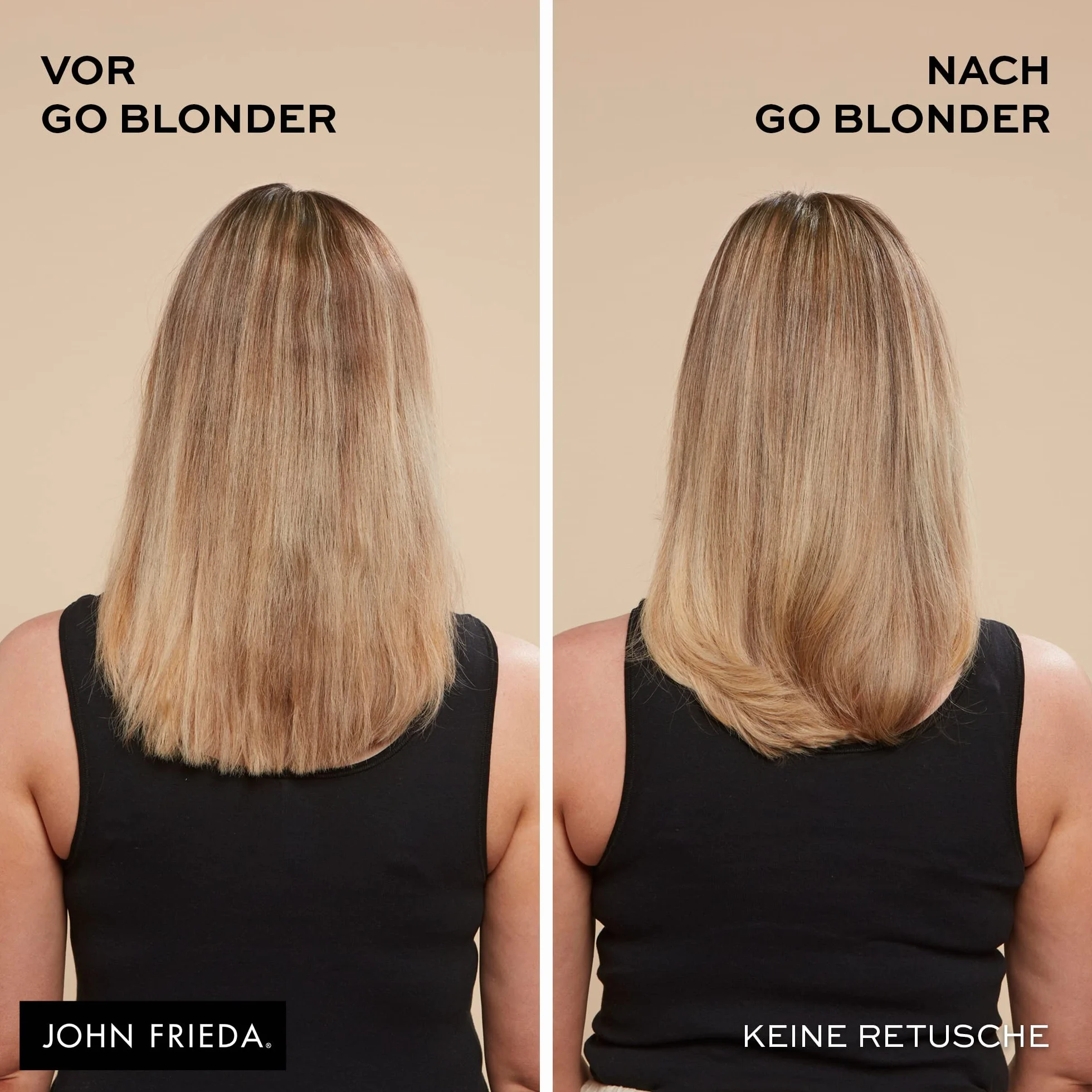 John Frieda Go Blonder - Espray blanqueador para cabello rubio escalonado, contenido: 100 ml, aclara gradualmente, para un rubio de aspecto natural