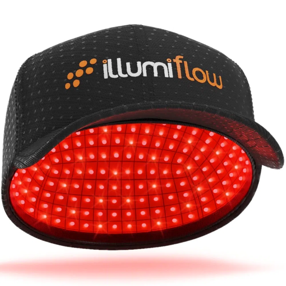 illumiflow 272 Diodos Laser Cap, tratamiento de pérdida de cabello fino para hombres y mujeres. Estimula los folículos del cabello para cabello más grueso
