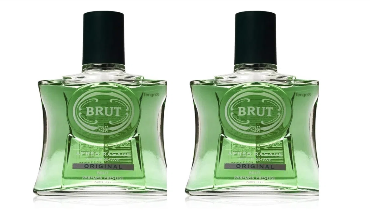 Loción para después del afeitado Brut Original. Caja con 2 unidades de 100 ml
