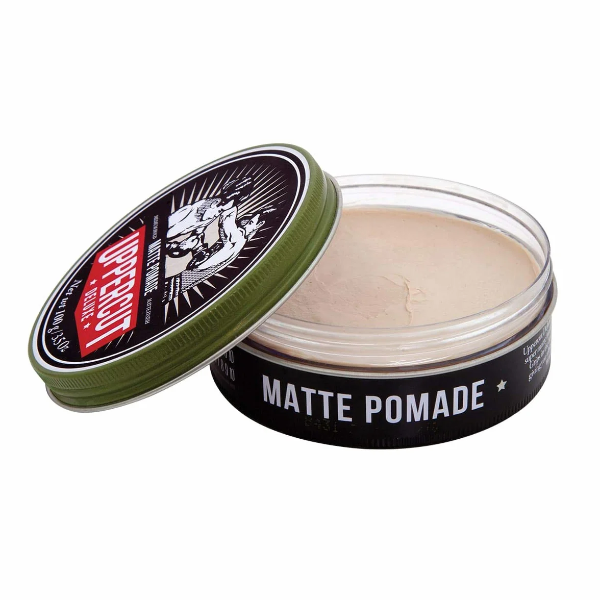 Uppercut Deluxe Matt Pomade, retención media, 100 g
