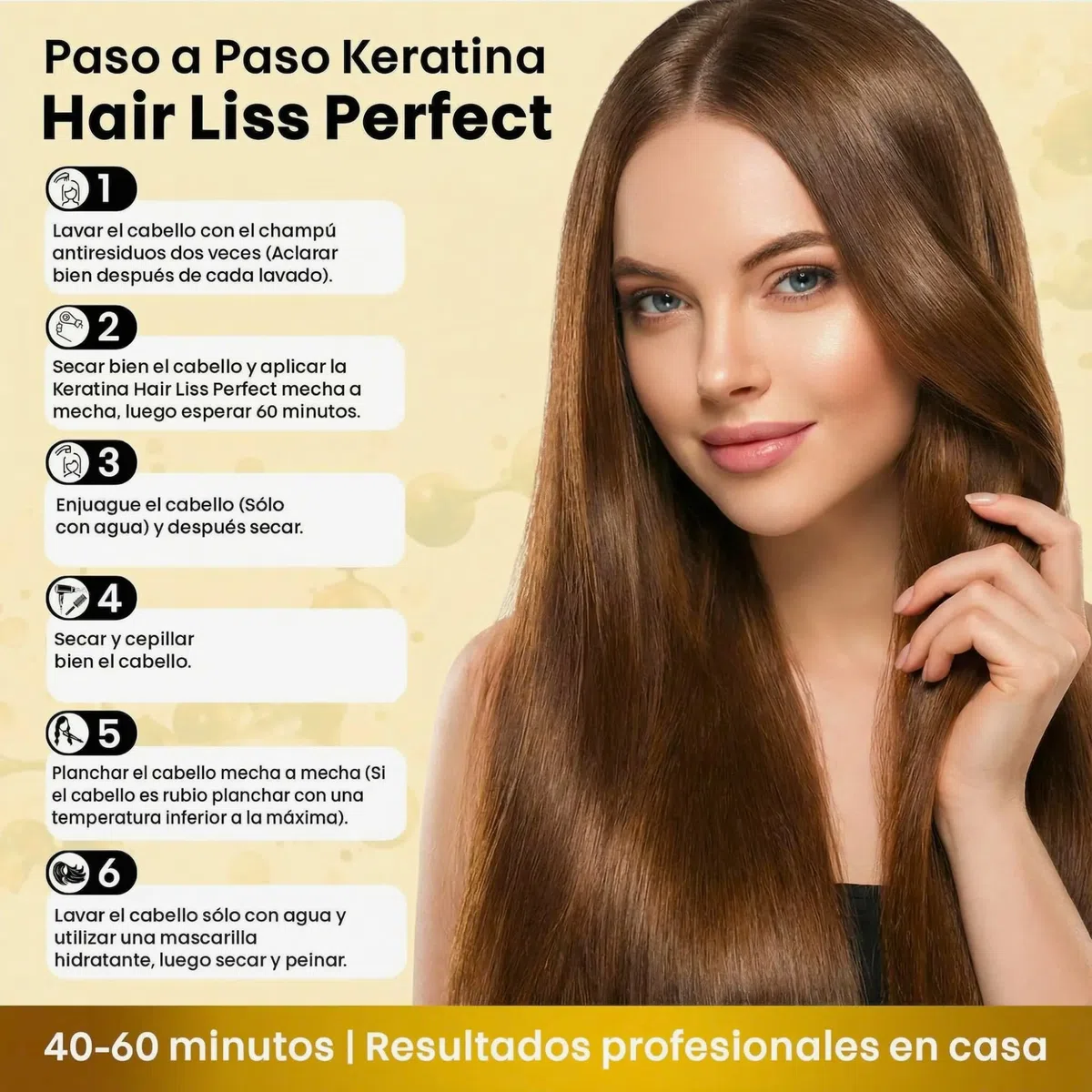 kit alisado brasileño alisado de keratina Orgánica progresivo contiene champú y keratina (300 ml / kit 2) Mania de Alisar