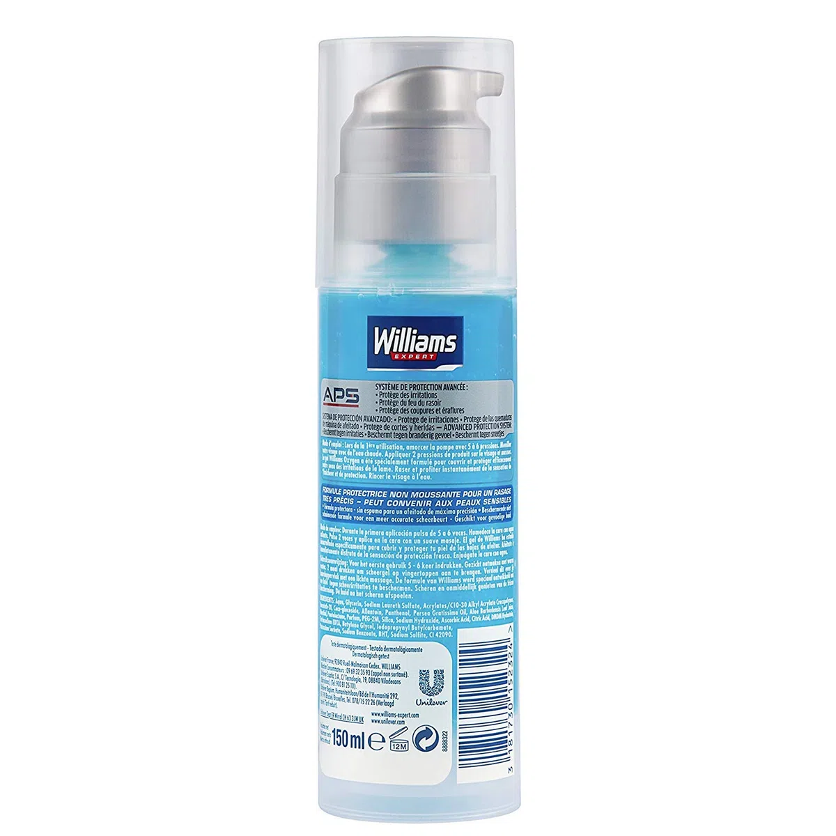 Expert Expert Oxygen Gel Afeitar Piel Sensible para uso profesional para mejorar el rendimiento en cada uso con medida o especificación 150 M