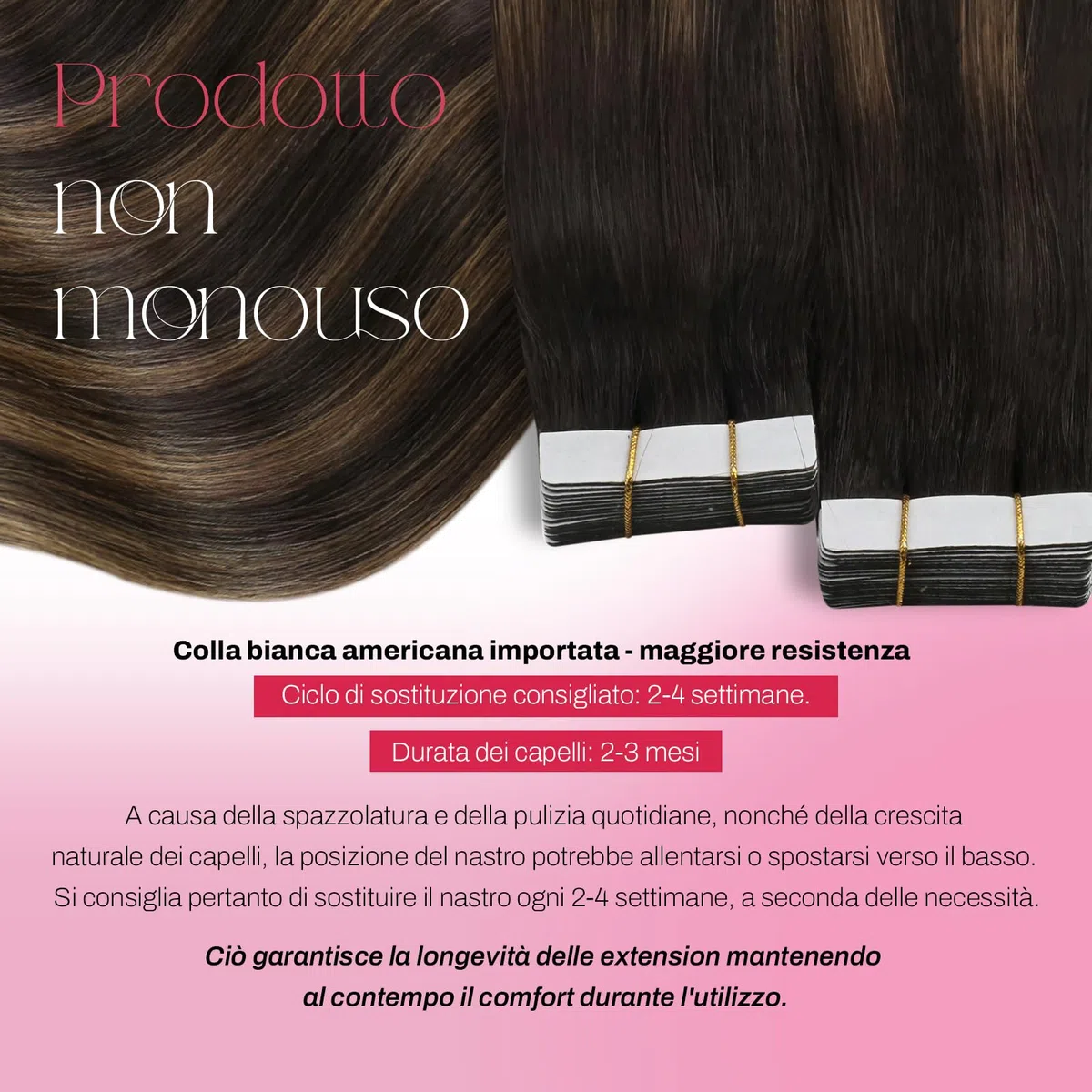 Moresoo Extensiones de Cabello Adhesivas Natural Balayage #2/6/2 Mezcla de Marrón Más Oscuro con Marrón Medio Cabello Humano Extension Adhesivas De Pelo 12 Pulgadas 30Gramo/20Piezas