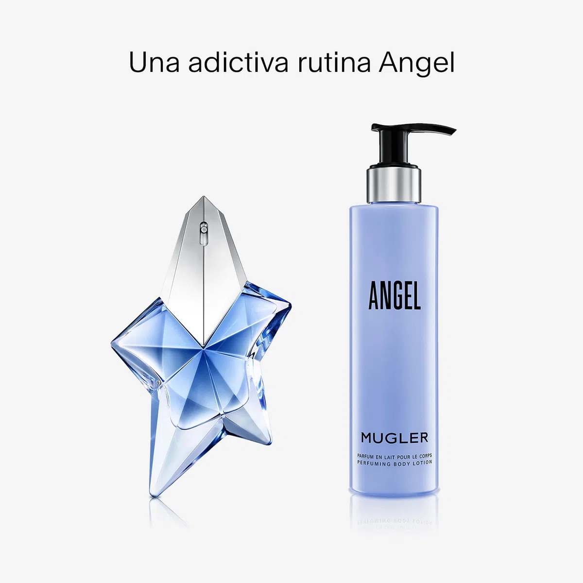 MUGLER Angel, Loción corporal perfumada, Perfume para Mujer, Aroma Gourmand con Notas de Ámbar, Fragancia extraordinaria, 200 ml