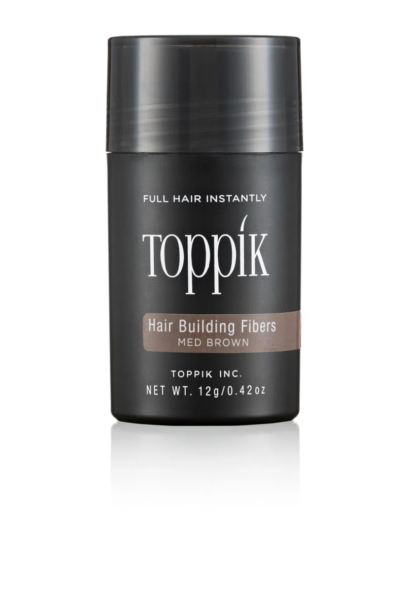 TOPPIK 12 g de fibras capilares, densificador de pelo, color marrón medio