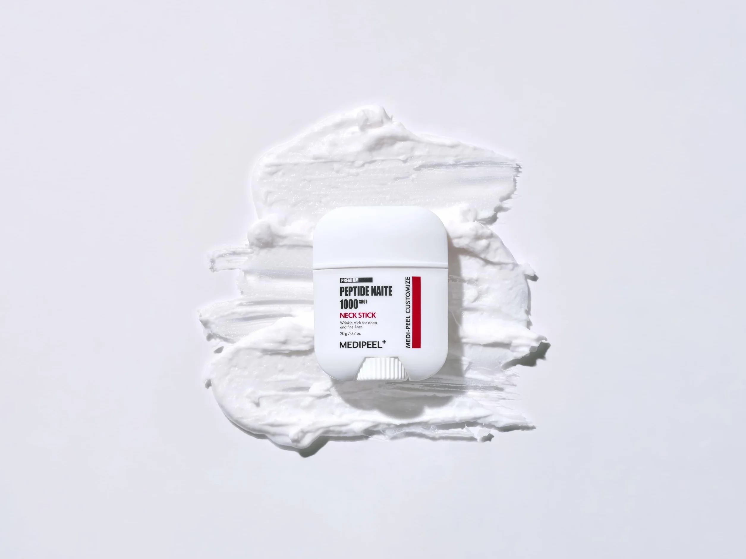 Medi-Peel Barra de Cuello de Hilo Naite Premium, 20 g, Cuidado Antiarrugas con Péptidos para Firmeza y Elasticidad