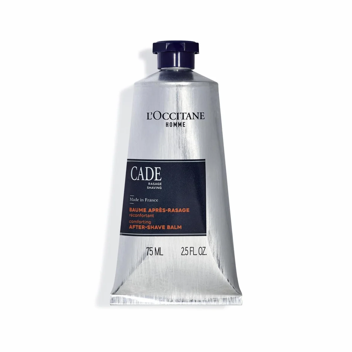 L'OCCITANE - Bálsamo Aftershave Reconfortante Cade - 75 ml - Hidrata y reduce las irritaciones - Fabricado en Francia