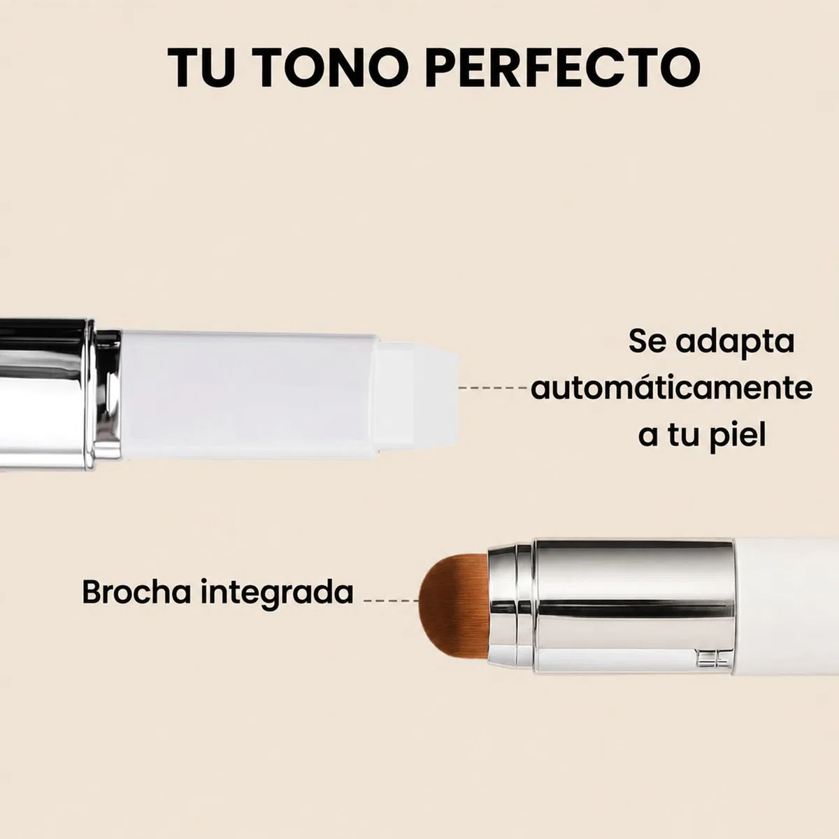 Elyra Beauty Base Maquillaje, Elyra Beauty Base Maquillaje, Una Barra De Maquillaje Que Devuelve El Brillo A Las Pieles Maduras, Con Un Brillo Natural Y Una Textura Ligera