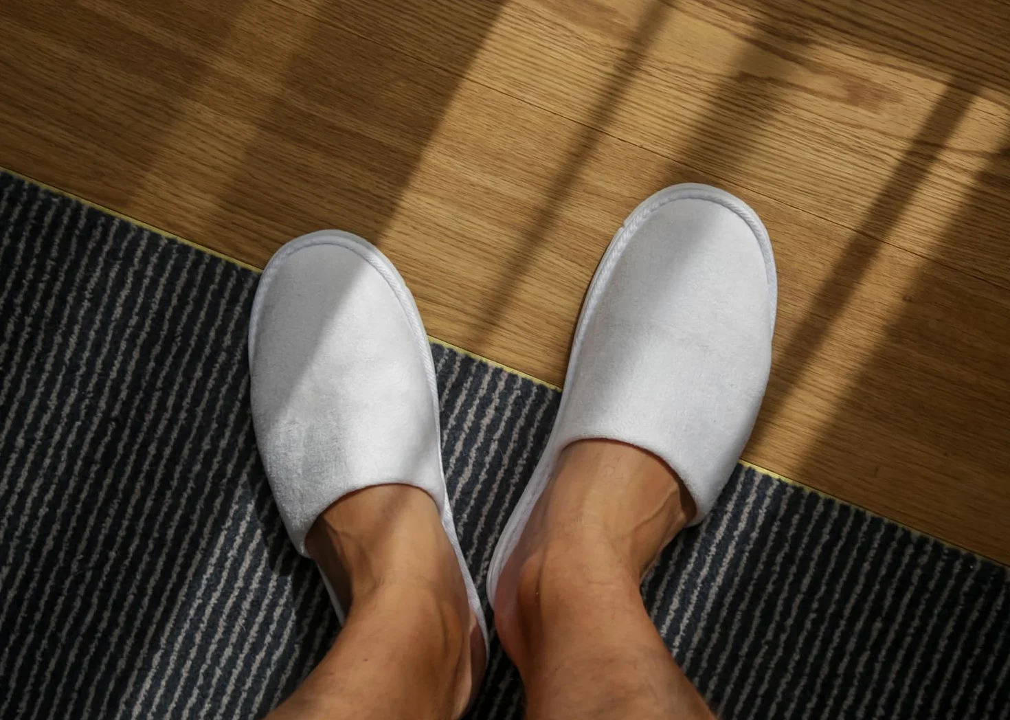Zapatillas mujer casa y Zapatillas hombre - Talla única, Zapatillas Desechables, Pantuflas para Hotel y Spa, Zapatillas de Viaje y Para Invitados