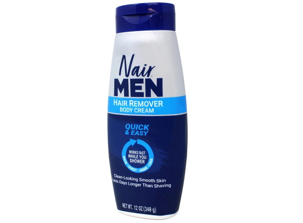 Nair - Crema corporal depilatoria para hombres, 385 ml