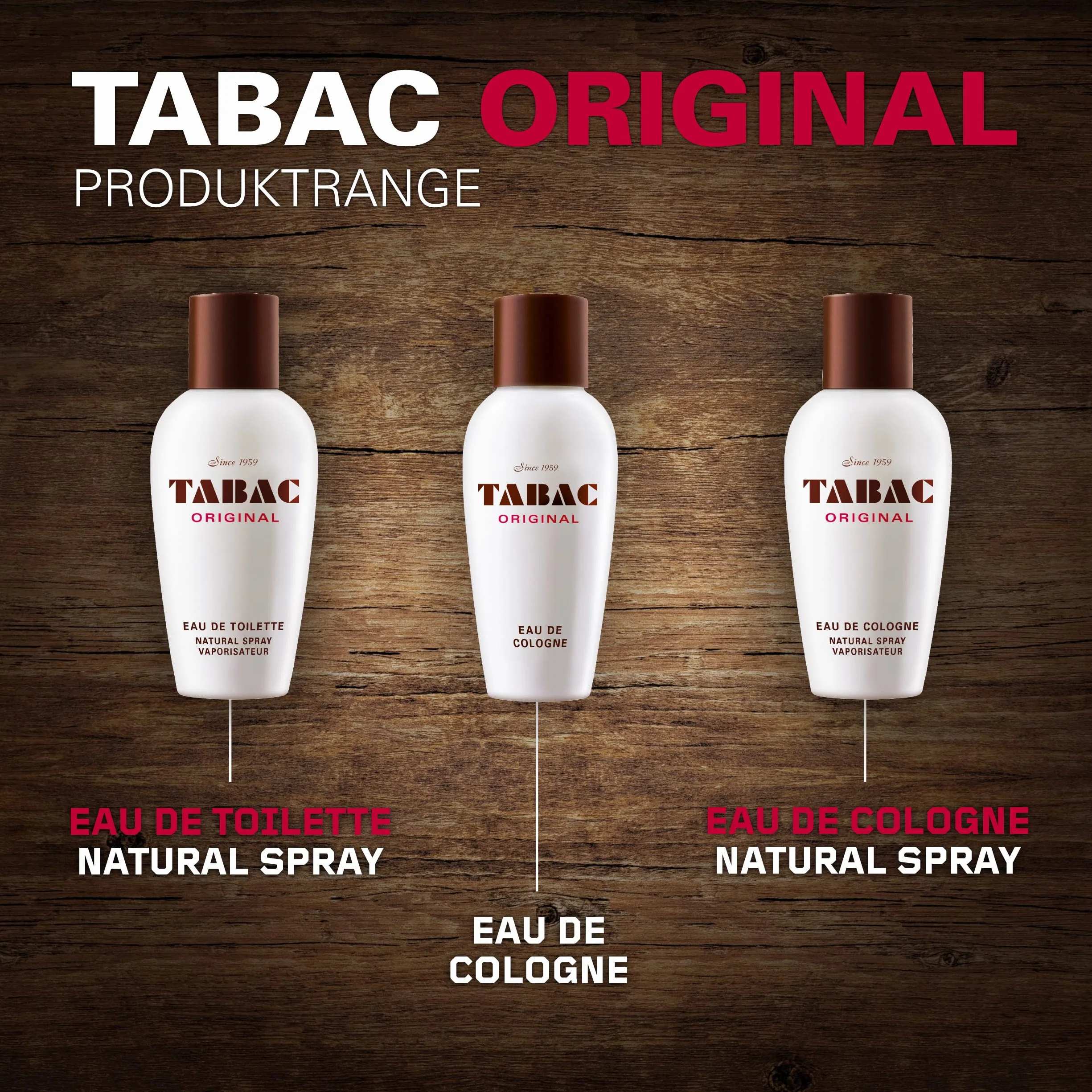 Tabac 4127 - Agua de colonia, 300 ml