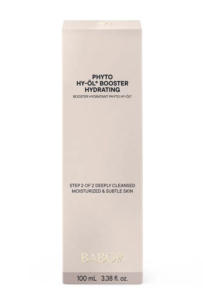 BABOR CLEANSING Phyto Hy-Öl Booster Hidratante para piel seca, limpiador facial para usar con Hy-Öl, con abedul y romero, fórmula vegana, Phytoactive Hydro Base, 1 x 100 ml