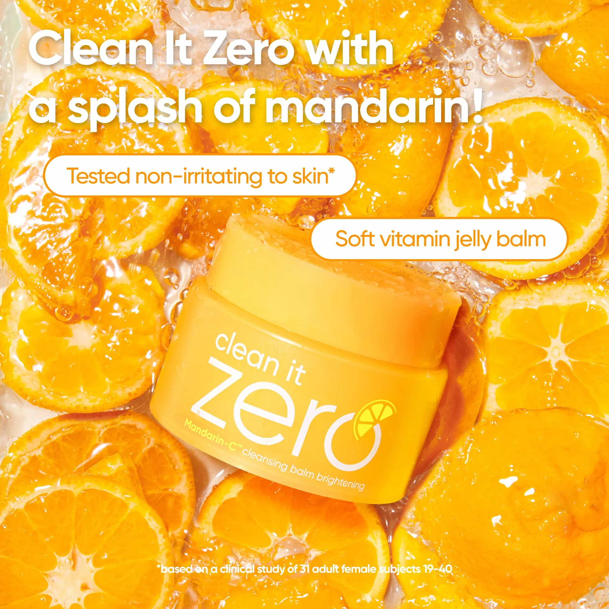 BANILA CO Bálsamo limpiador iluminador Clean it Zero | Desmaquillante coreano para una tez radiante | Vegano | Elaborado con vitamina C y extracto de cítricos (100 ml/3,38 fl.oz)