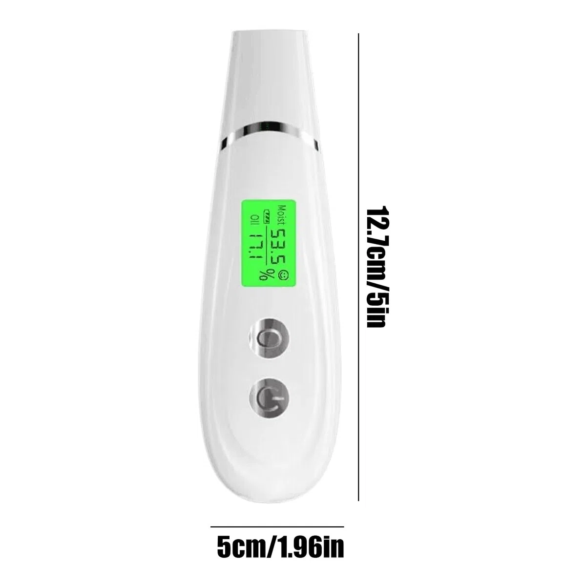 Monitor de hidratación de la piel, ABS, máquina analizadora de piel, analizador de pieles faciales para pruebas de humedad de la piel, cuidado de belleza, spa y uso diario de cuidado de la piel