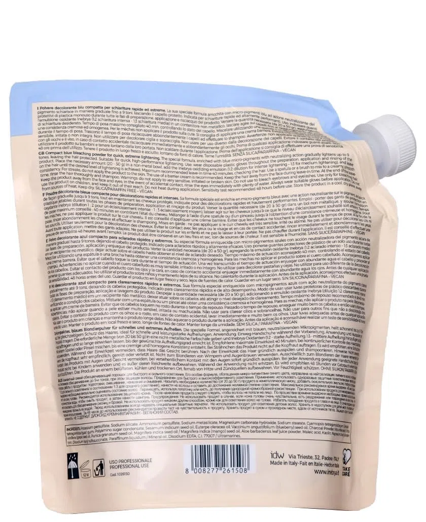 INEBRYA Blondesse Ultra Fast Lightener – 9 tonos 500 g