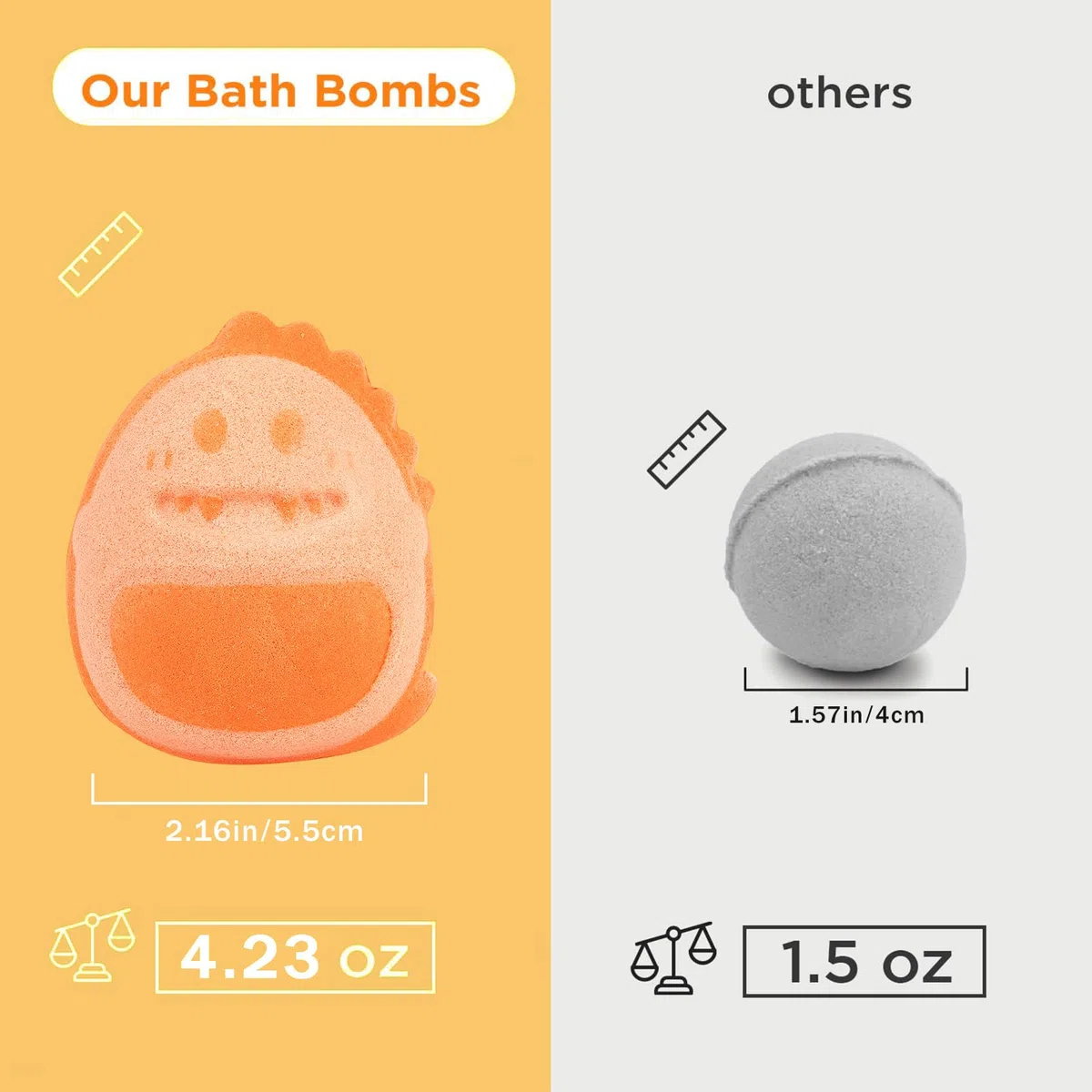 SHUCHING 9 Grande Bombas de Baño Dinosaurio Niños con Sorpresa, Bolas de Baño Sales Infantiles con Juguetes, Set de Regalos Orgánico Natural para Cumpleaños Fiestas