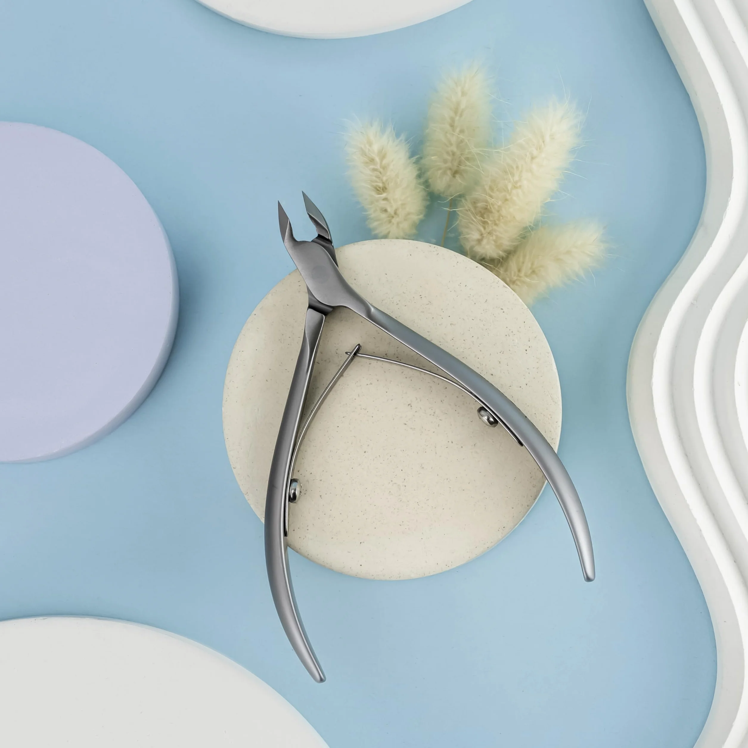 STALEKS PRO by Natury Nails®Alicate profesional para cutículas 5mm. Acero inoxidable. (Smart 31-5mm)