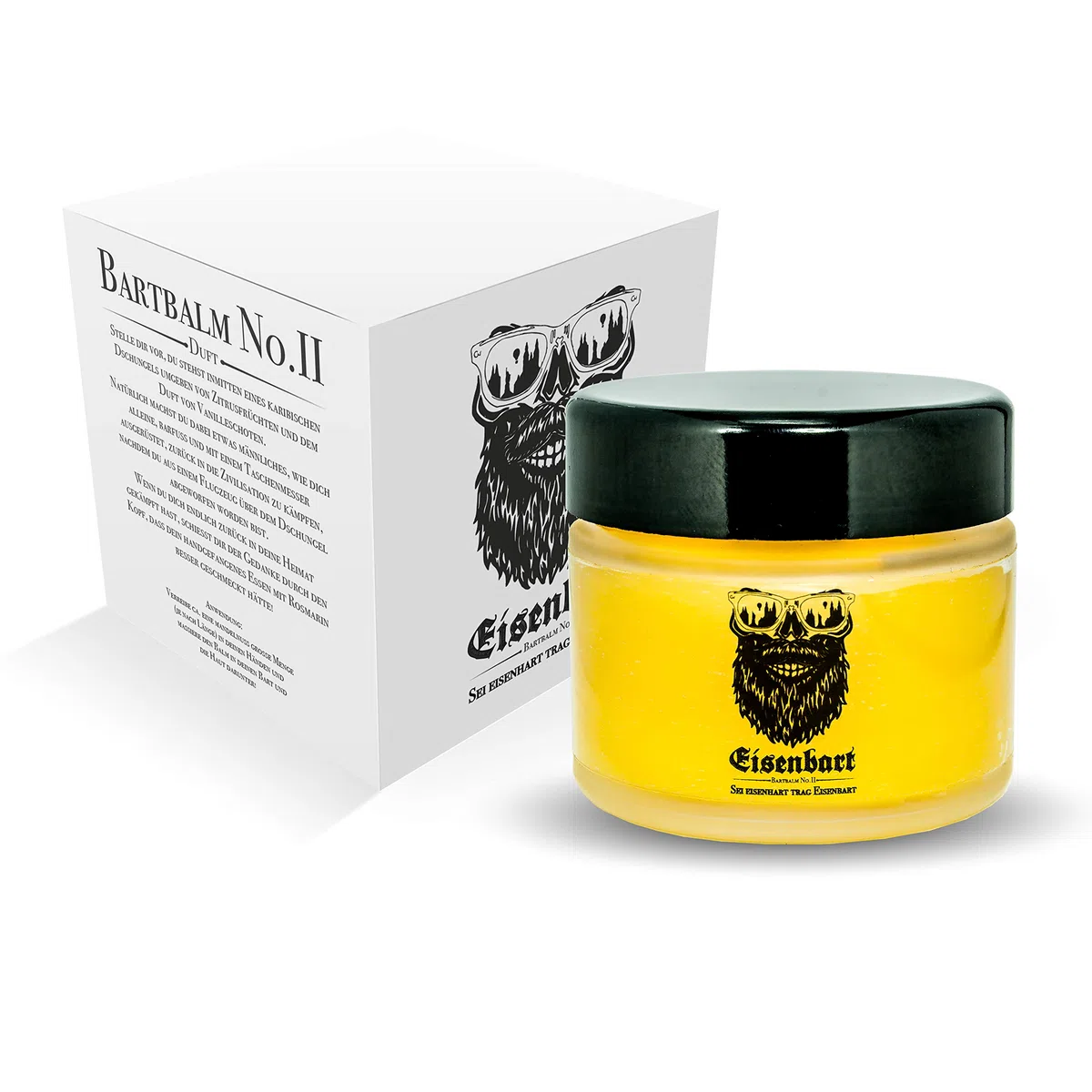 Bálsamo para barba No.II 60 ml Premium para el cuidado de la barba Citrus + Vainilla