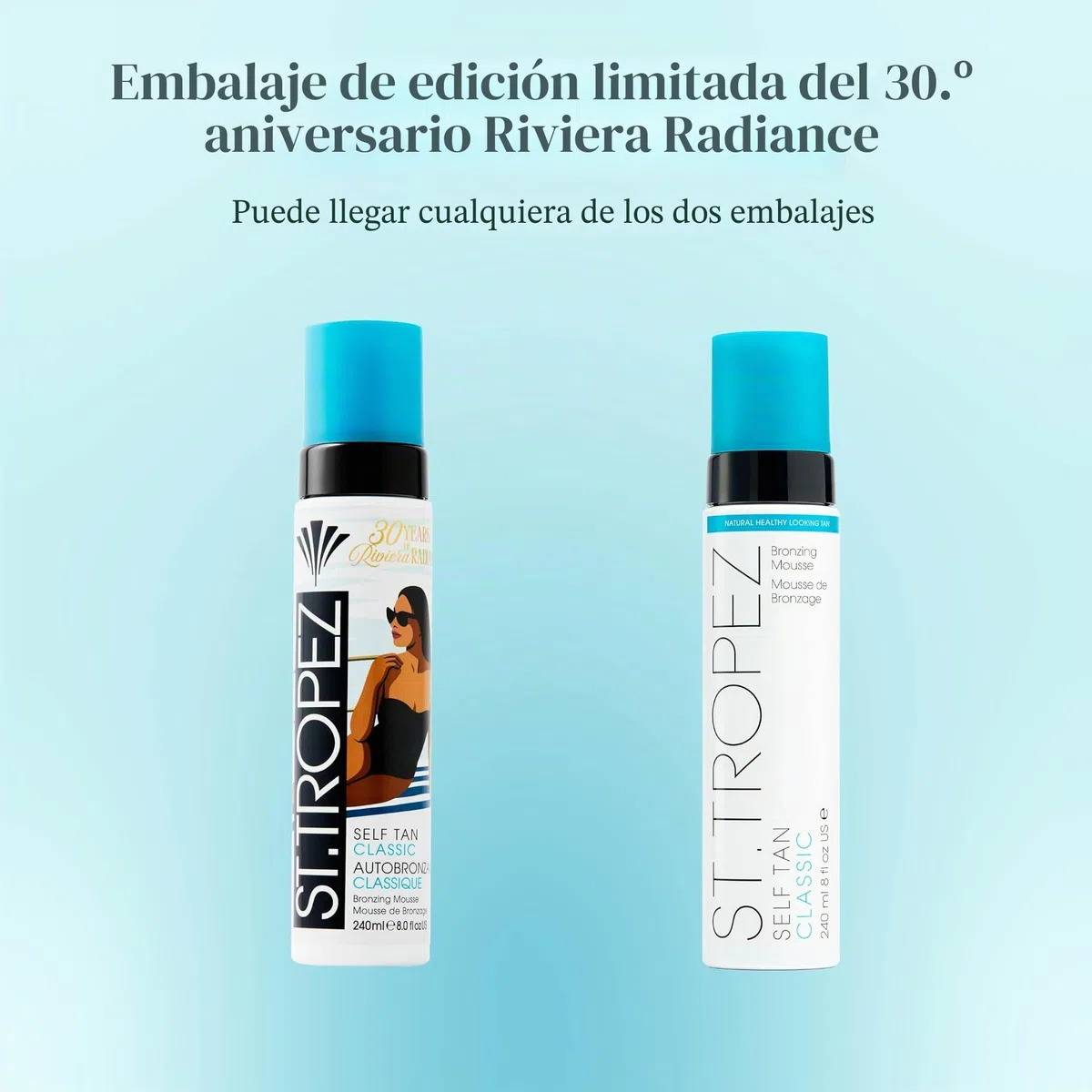 ST.TROPEZ Self Tan Bronzing Mousse Autobronceador - Todos los tonos, Dorado, 240 ml