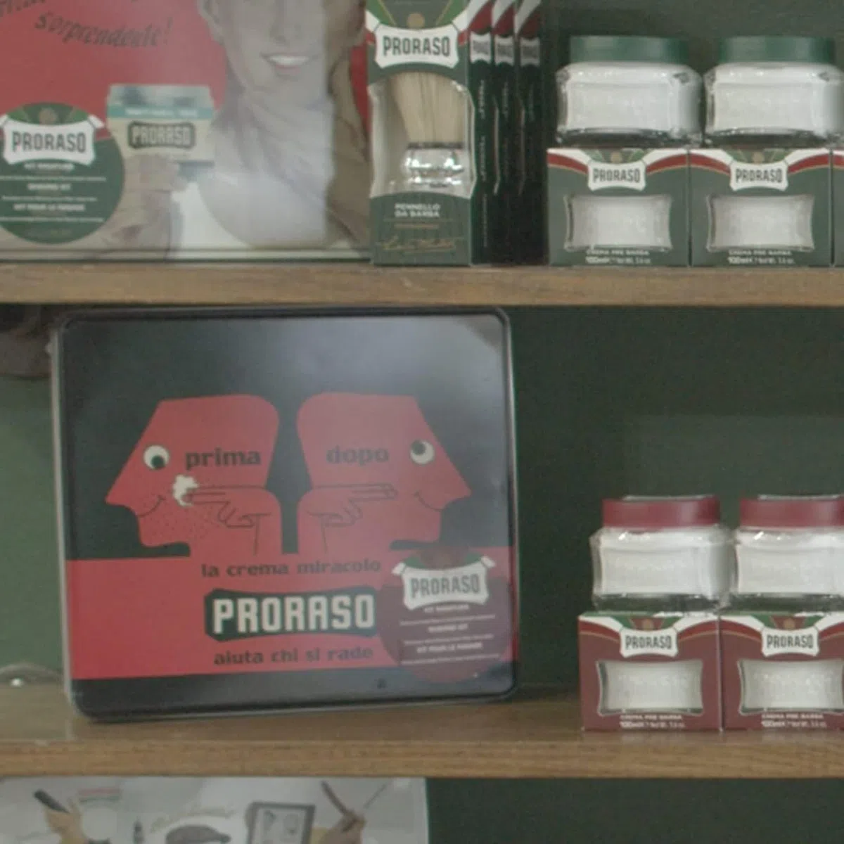 Proraso Vintage Selection, Gama Barbas Duras (pack trío), kit de cuidado barba de lujo con crema de preafeitado, jabón de afeitar en tubo y bálsamo para después del afeitado, Made in Italy