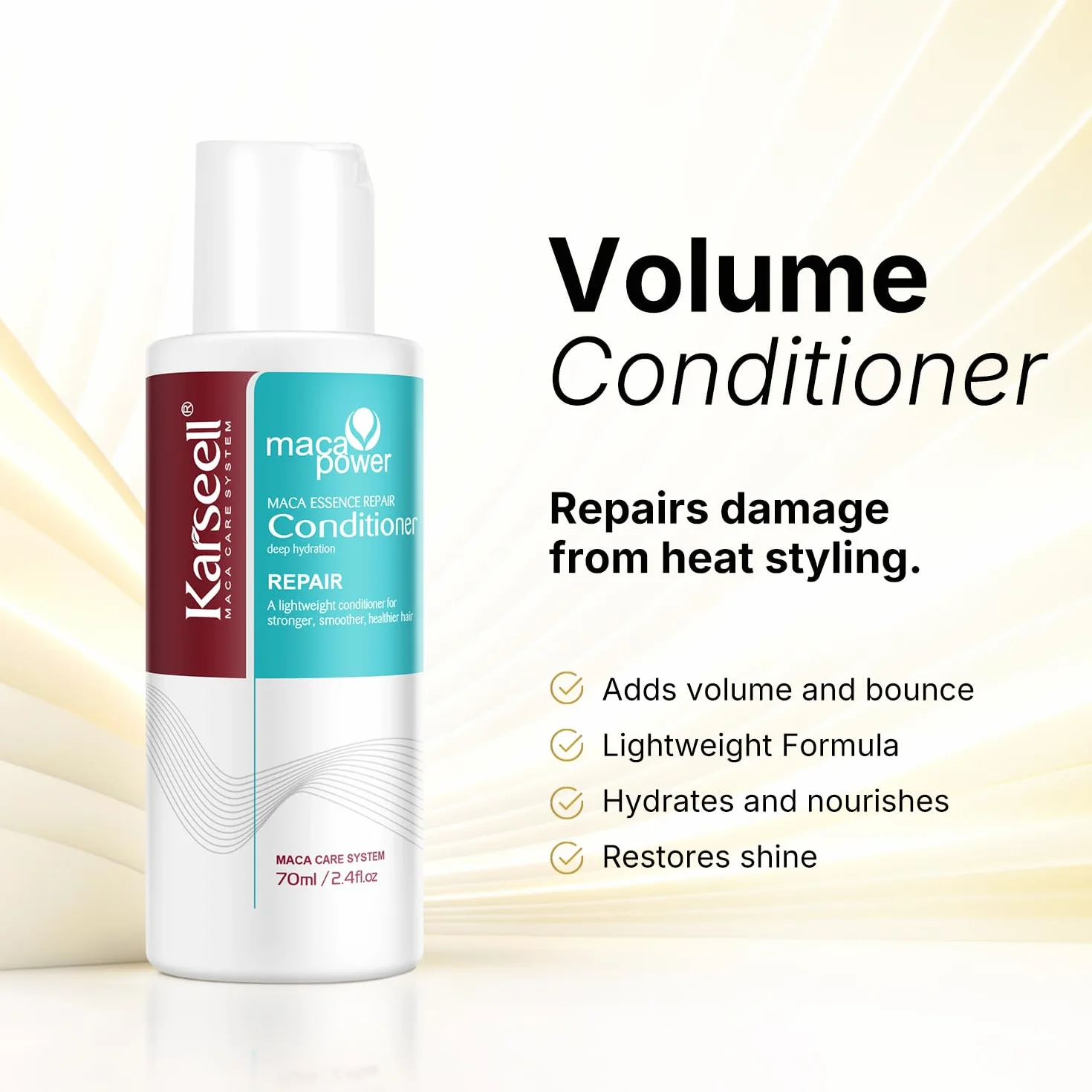 Karseell Sets de Viaje para el Cuidado del Cabello, Colágeno Mascarilla Pelo, Champu Y Acondicionador, Restauración Profunda para Seco y Dañado el Cabello Todo Tipo de Cabellos