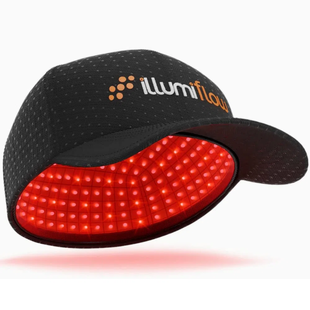 illumiflow 272 Diodos Laser Cap, tratamiento de pérdida de cabello fino para hombres y mujeres. Estimula los folículos del cabello para cabello más grueso