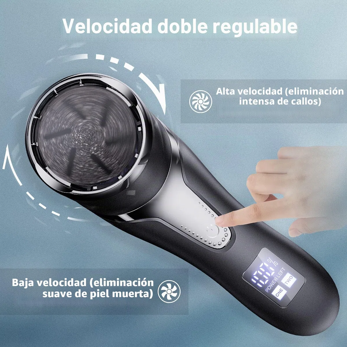 Lima Electrica Pies Recargable Callos Pies Eliminar con Succión al Vacío 3 Repuesto Rodillos 2 Velocidades IPX7 Impermeable Quita Durezas Electrico Pedicura Profesional Durezas Pies