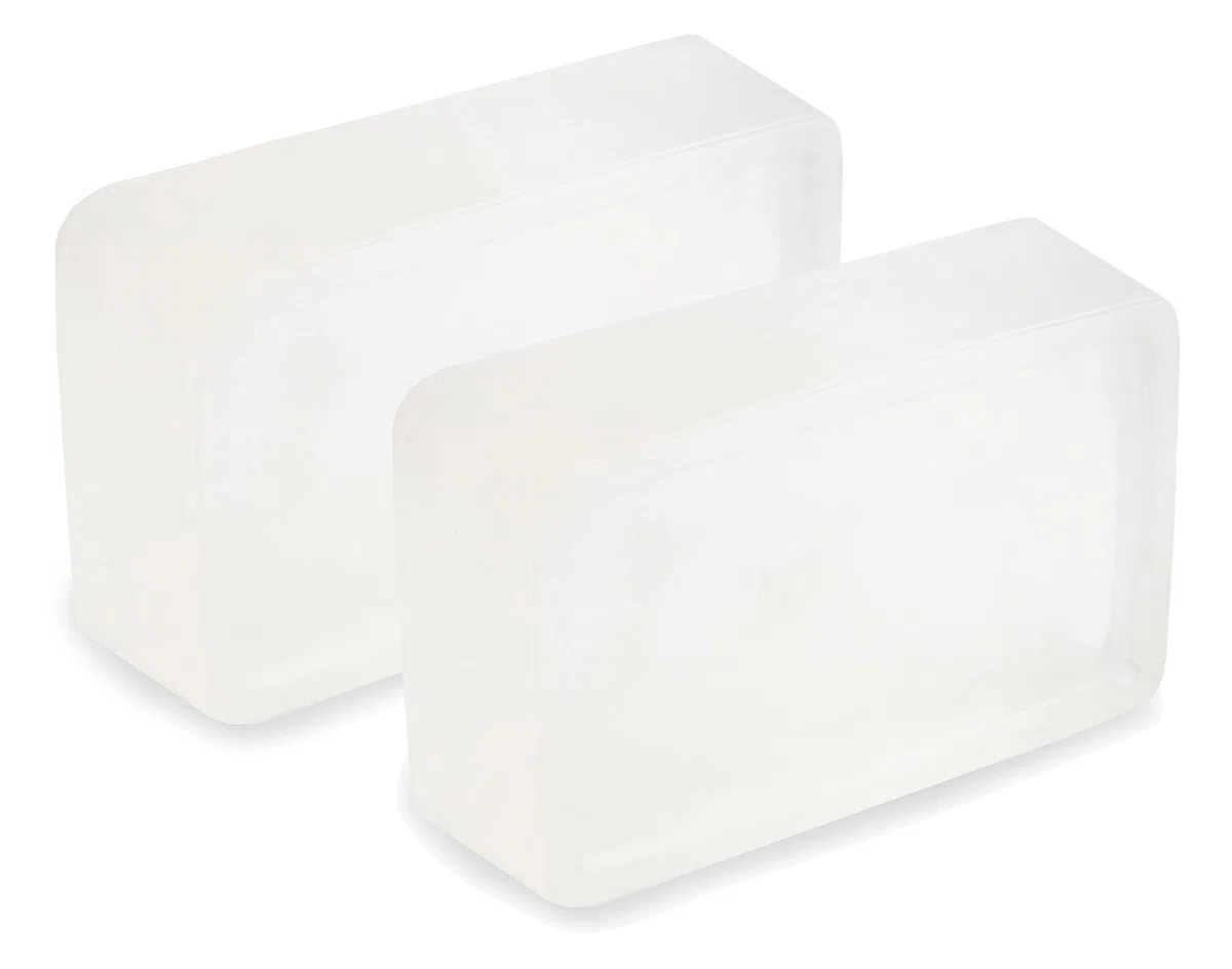 Direct 2 kg (1 kg + 1 kg) Base de jabón transparente sin SLS, Super Clear Soap Base