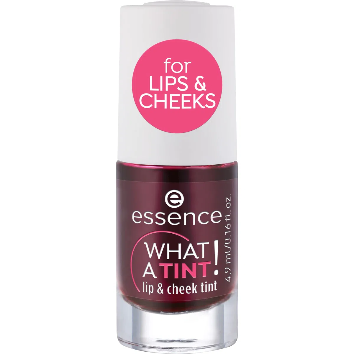 Esence WHAT A TINT! Lip & Cheek Tint, iluminador, n.º 01 Kiss from a rose, rosa, resultado inmediato, duradero, natural, vegano, sin nanopartículas, 3 unidades (3 x 4,9 ml)