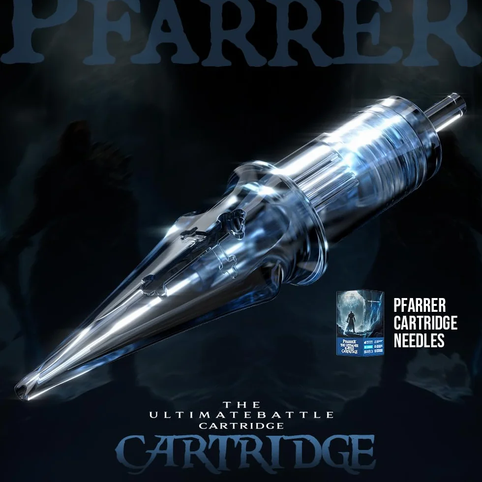 PFARRER Aguja para Tatuaje 50 piezas Mixto #12 Estándar Forro Redondo 3RL 5RL 7RL 9RL 11RL EN01P-50KIT-E