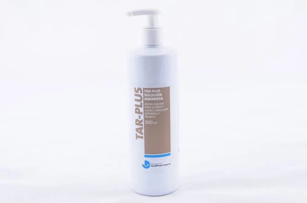 Unipharma Tar Plus Solucion Jabonosa - 500 ml
