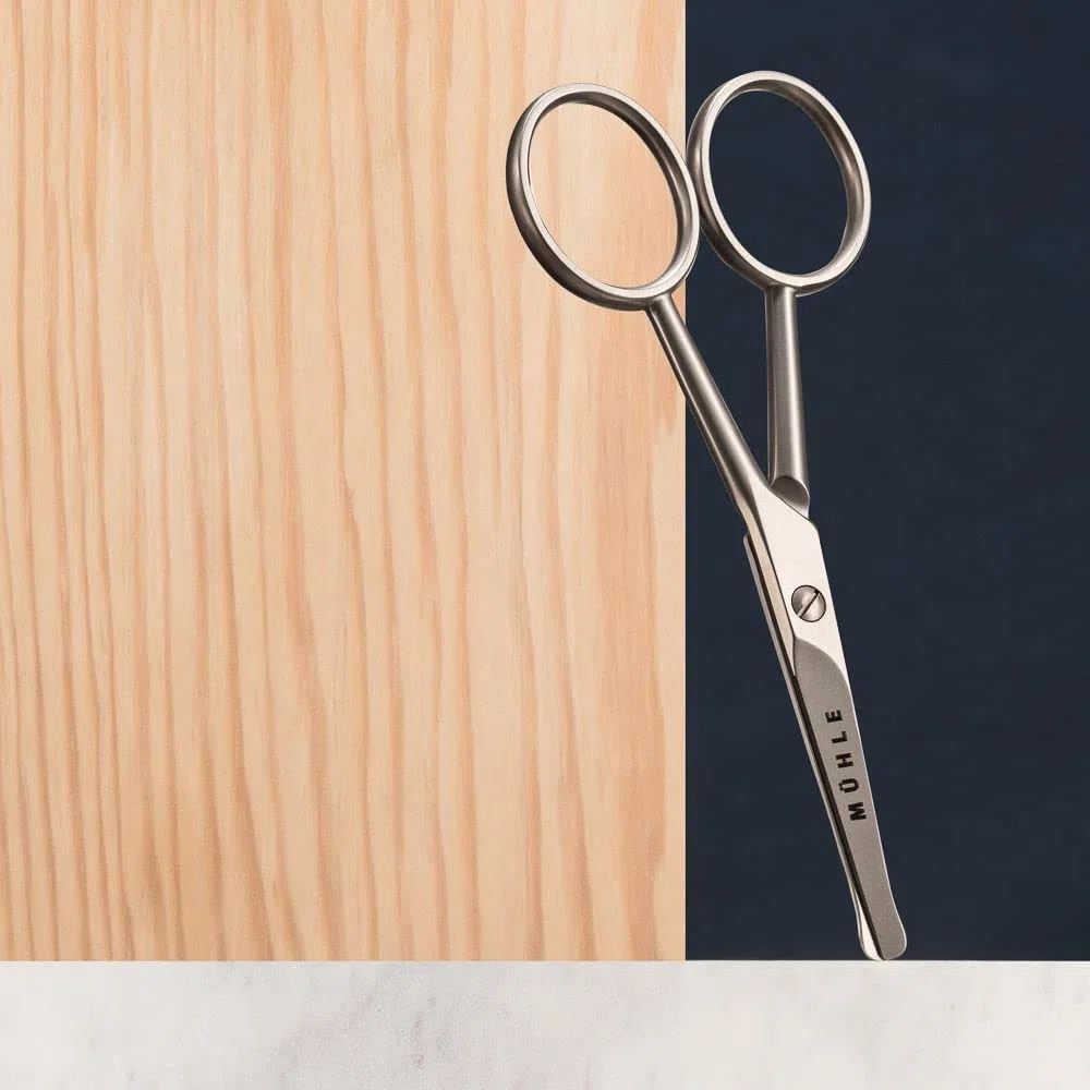 Tijeras para Barba y Bigote Acero Inoxidable Mühle