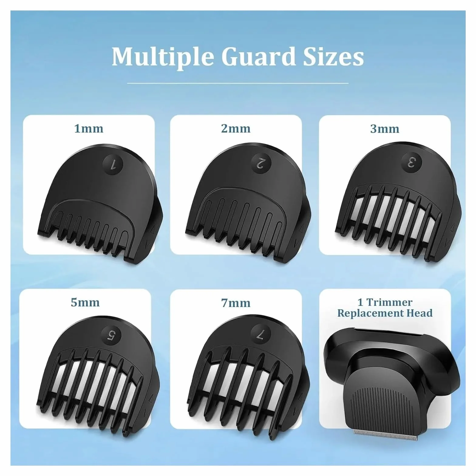 Recortador De Barba EasyClick + Accesorio De Peine De 5 Piezas, Compatible Con Afeitadoras Eléctricas Braun, Series 5, 6, 7