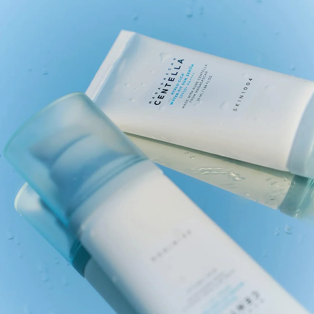 SKIN1004 Madagascar Centella Hyalu-Cica Water-Fit Sun Serum Set (2 piezas)