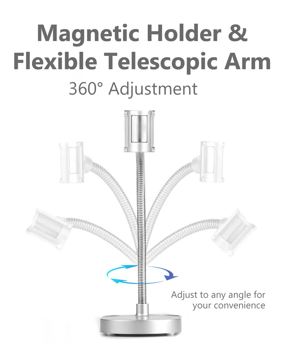 Aokitec Lámpara UV para uñas de gel, sensor AI, lámpara UV, activación sin contacto, 800 mAh, lámpara de uñas para pegamento de uñas, uñas de gel 3D, lámpara UV LED para uñas, lámpara UV LED para uñas