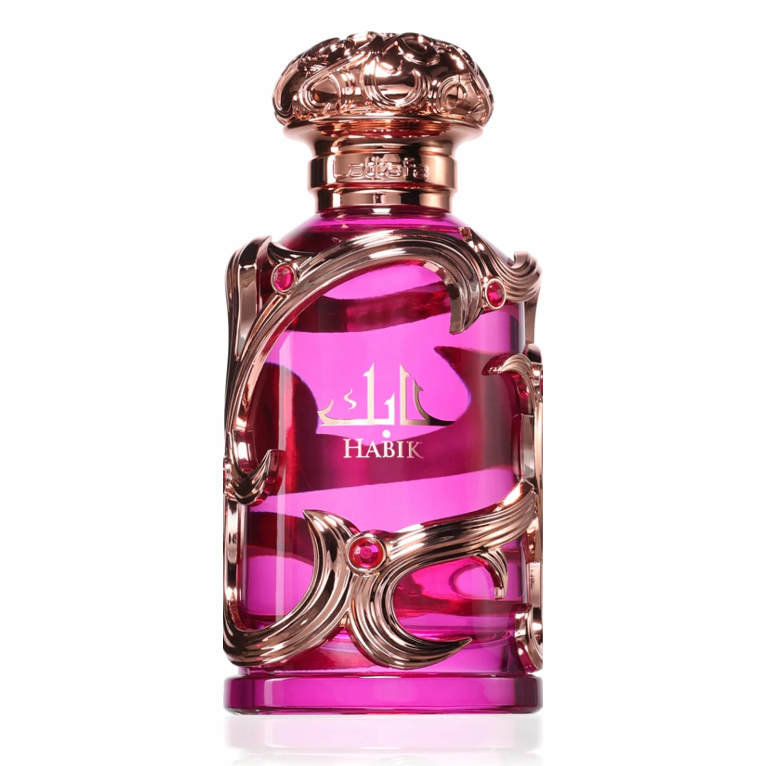 Lattafa Habik - Floral, afrutado, fresco, almizclado, Eau de Parfum, Spray, Fragancia duradera para mujer, 100 ml