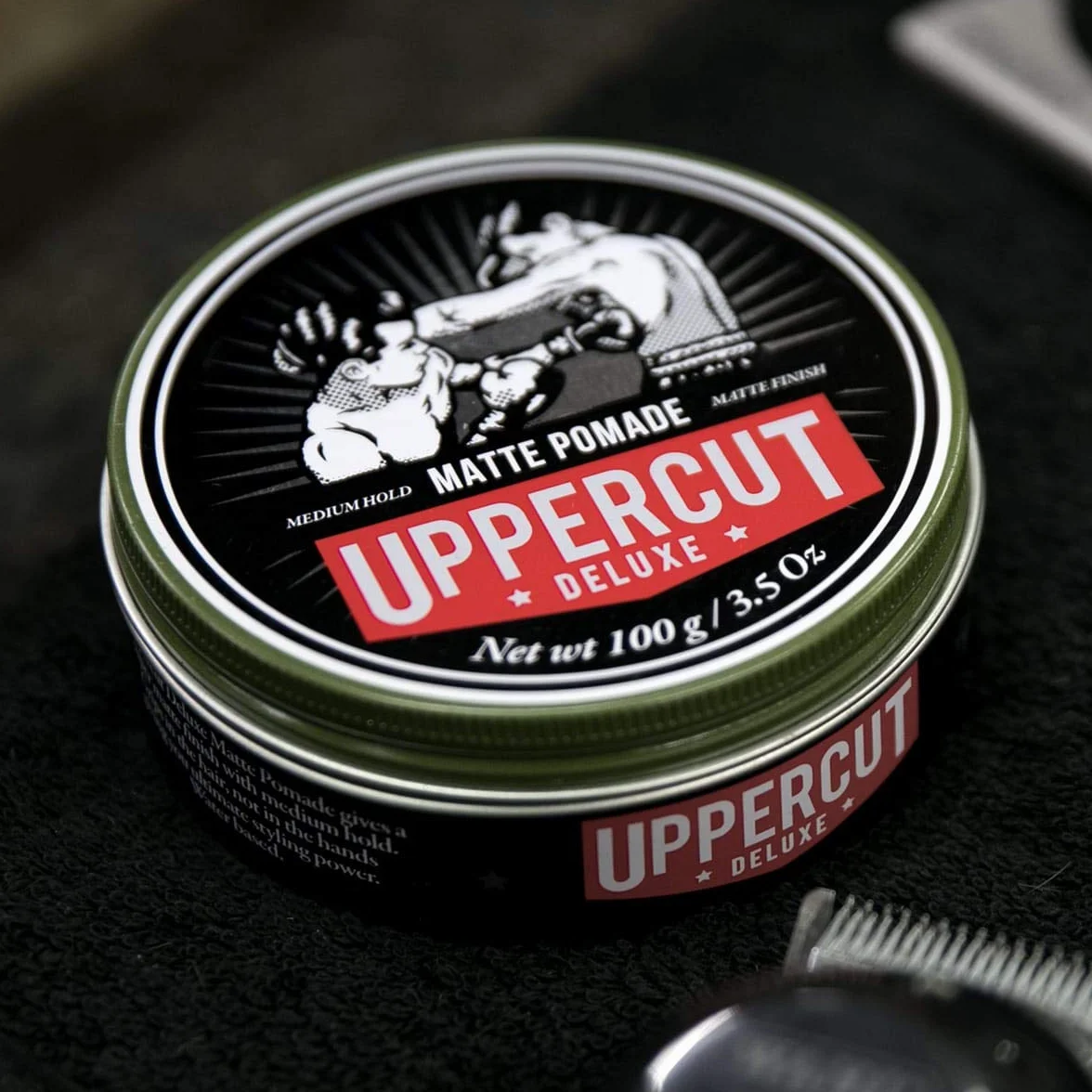 Uppercut Deluxe Matt Pomade, retención media, 100 g