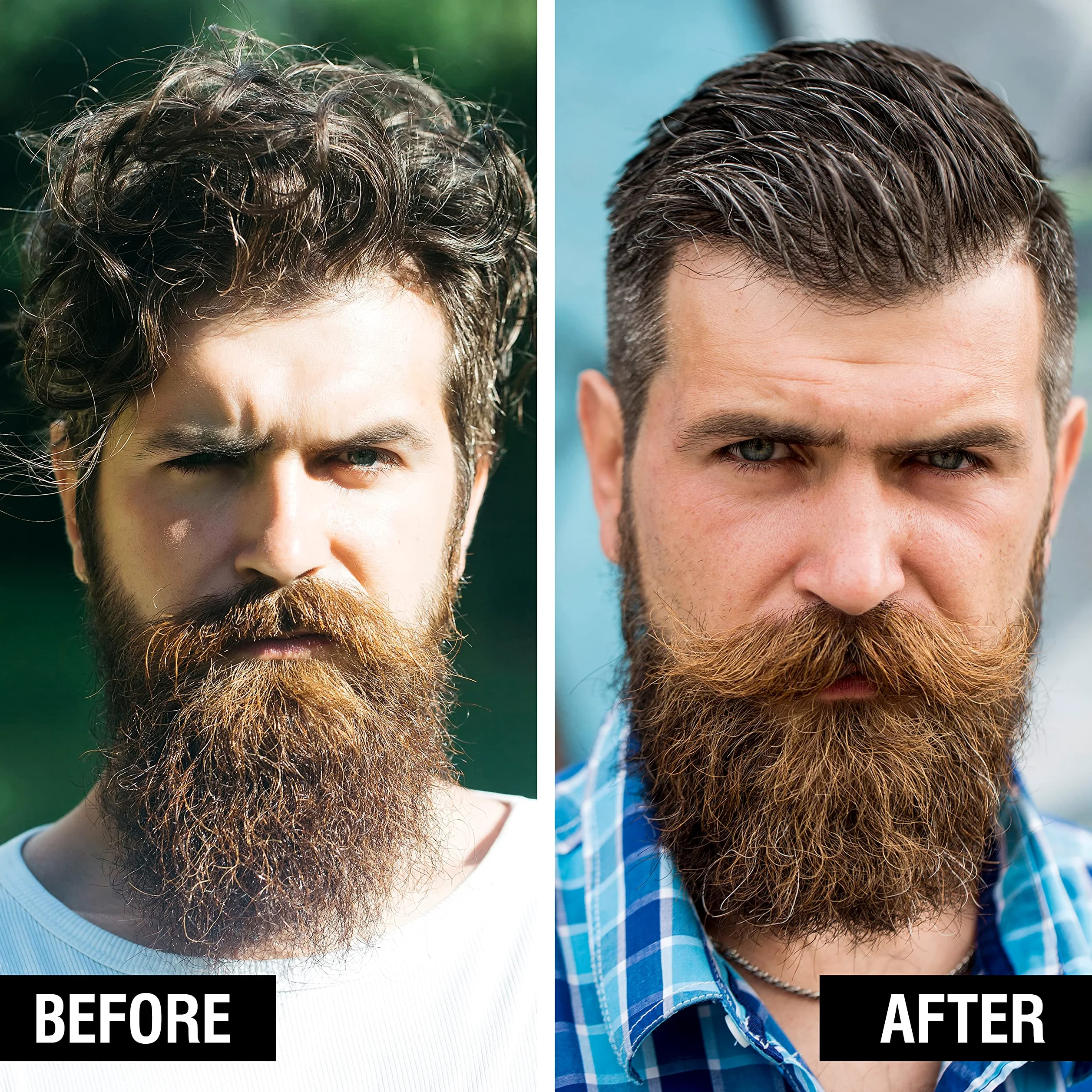 Bálsamo Barba Premium | Mountain Woodsman (Montaña Leñador) | Beard Club | Los Mejores Barba de Loción Suavizante| 100% Naturales y Orgánicos | Excelente Para el Cuidado del Cabello y el Crecimiento