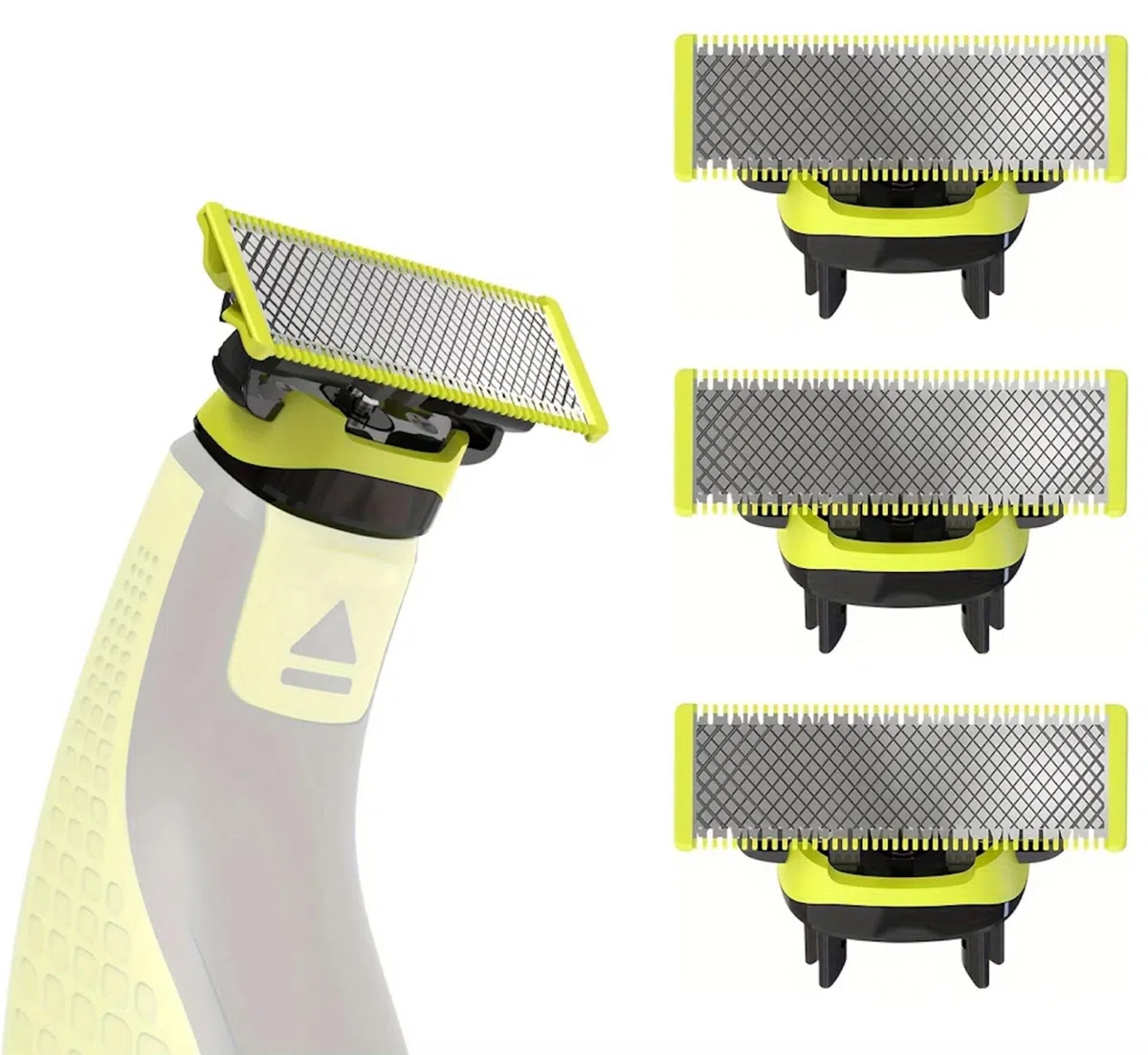 Berlamb - Pack de 3 cuchillas de repuesto compatibles con afeitadoras eléctricas